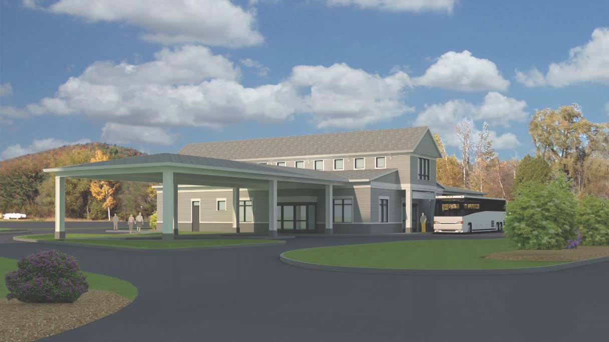 North Branch Constructs Two-Story Bus Terminal - PLAN NH