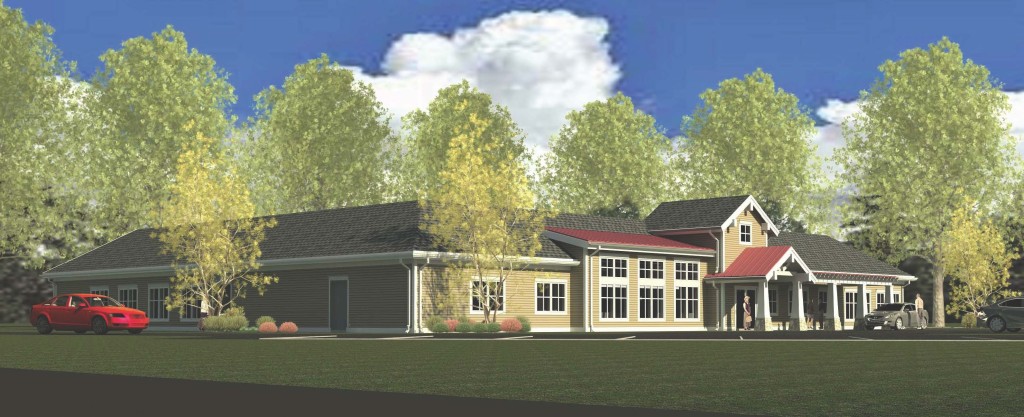 Mascoma Community Healthcare Medical Facility Exterior Rendering