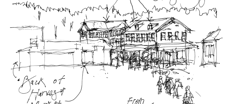 Sketch from the Wolfeboro Charrette